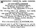 Mechanics Institute  1887-01-22 a CHWS